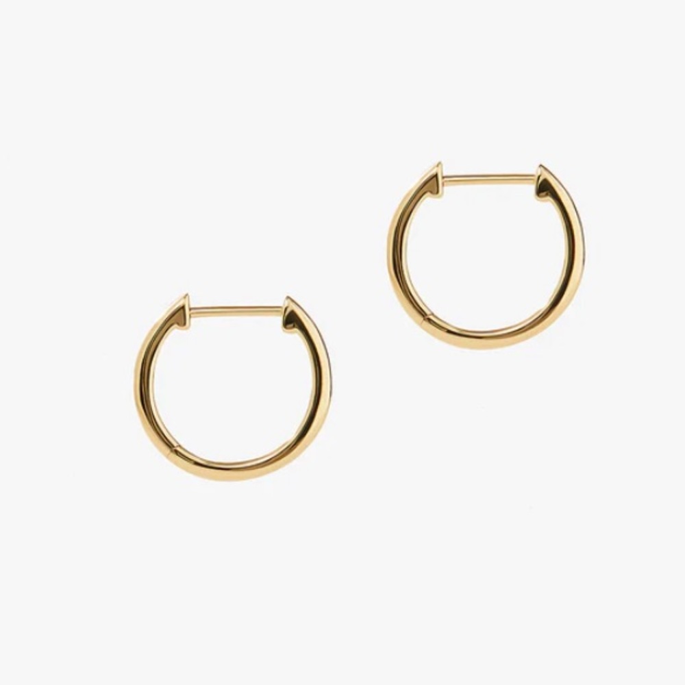 Ana Luisa 14K Gold Lo Small Hoops